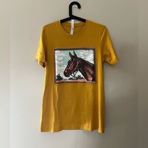 Tandem coffee horse shirt